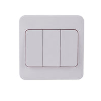 Schneider Electric GGBL1032W Lisse White Moulded 10AX 3G 2-Way Wide Rocker Switch