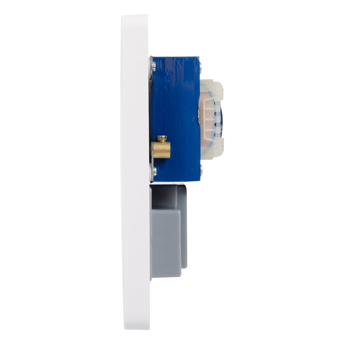 Schneider Electric GGBL7090S Lisse White Moulded 115/230V Dual Voltage Socket - westbasedirect.com