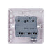 Schneider Electric GGBL1013 Lisse White Moulded 10AX 3 Pole Fan Isolator Switch - westbasedirect.com