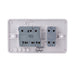 Schneider Electric GGBL10131L Lisse White Moulded 10AX 1G 2-Way Switch & 10A 3 Pole Isolator - westbasedirect.com