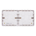 Schneider Electric GGBL9D25S Lisse White Moulded 2G 25mm Deep Dual Surface Pattress Box (Display Packaged) - westbasedirect.com