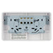 Schneider Electric GGBL30212DS Lisse White Moulded 13A 1G-2G DP Switched Converter Socket (Display Packaged) - westbasedirect.com