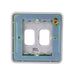 Schneider Electric GGBL02G Lisse White Moulded 2G Grid Front Plate - westbasedirect.com