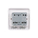 Schneider Electric GGBL1022WS Lisse White Moulded 10AX 2G 2-Way Wide Rocker Switch (Display Packaged) - westbasedirect.com