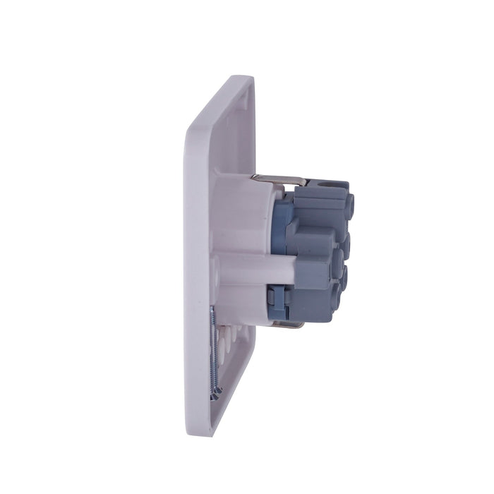 Schneider Electric GGBL3016A1 Lisse White Moulded 16A 1G Unswitched Schuko Socket - westbasedirect.com