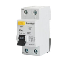 FuseBox RTA800302 80A Double Pole 2 Module 30mA Type A RCD