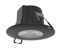 Collingwood H2EXT1B H2 Pro Extreme CSP IP65 5W & Colour Switchable LED Outdoor Soffit Downlight 2200K/2700K/3000K Black