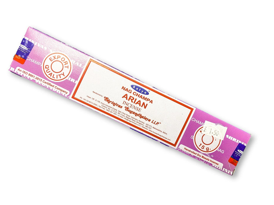 Satya Arian 15g | 1 Pack (12 Sticks) - westbasedirect.com