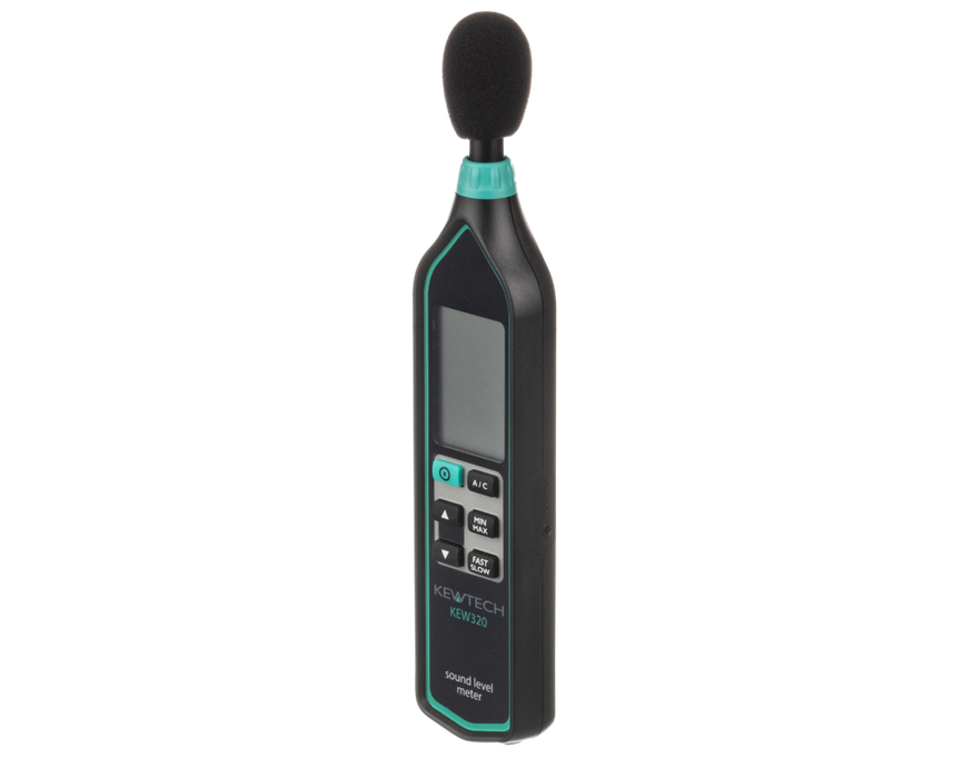 Kewtech KEW320 Digital Sound Level Meter with Bar Graph - westbasedirect.com