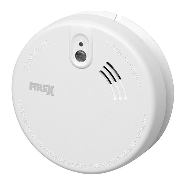 Kidde KF20R Firex Mains Powered Optical Smoke Alarm with Sealed-In Rechargeable Battery Back-Up - westbasedirect.com