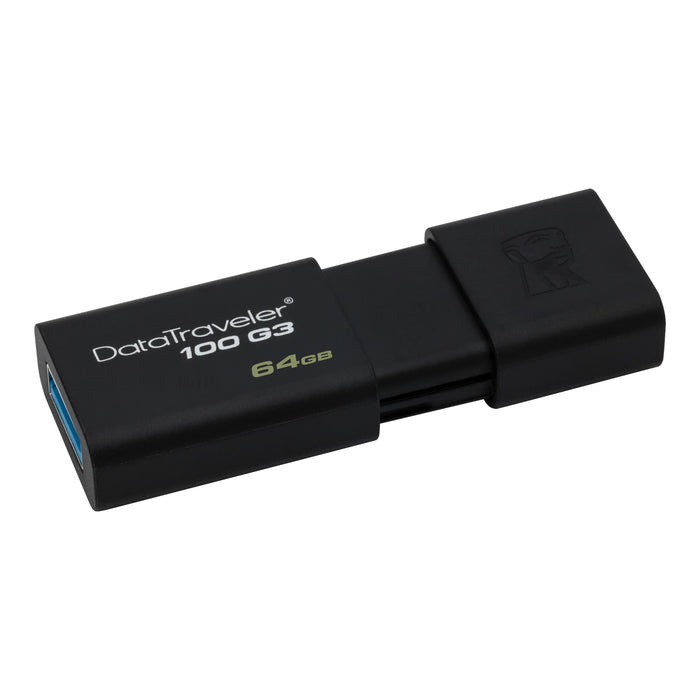 Kingston 64GB USB 3.0 DataTraveler 100 G3 (100MB/s read) - westbasedirect.com