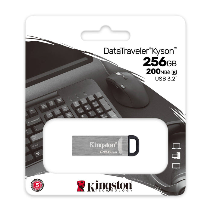 Kingston 256GB USB3.2 Gen 1 DataTraveler Kyson - westbasedirect.com