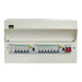 Crabtree LS15BUB12HI Loadstar 15 Way High Integrity Consumer Unit with 100A Main Switch, 2x80A 30mA Type A RCD & 12 MCBs - westbasedirect.com