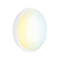 Aurora UtiliteCS AU-BH108CS 240V 8W IP65 Colour Switchable Round LED Bulkhead White 3000/4000/6500K