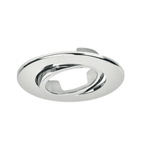 Aurora AU-R62BZPC Adjustable IP65 Bezel for AU-R62 Polished Chrome