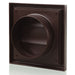 Blauberg BB-CHK-100-3-VJBR Cooker Hood Gravity Shutter Vent Duct Kit Fan Extractor 4" 100mm Brown - westbasedirect.com