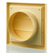 Blauberg BB-CHK-100-3-VJCS Cooker Hood Gravity Shutter Vent Duct Kit Fan Extractor 4" 100mm Cotswold Stone - westbasedirect.com