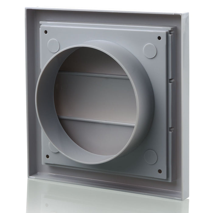 Blauberg BB-CHK-125-3-VJGR Cooker Hood Gravity Shutter Vent Duct Kit Fan Extractor 5" 125mm Grey - westbasedirect.com