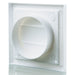 Blauberg BB-CHK-150-3-VJWH Cooker Hood Gravity Shutter Vent Duct Kit Fan Extractor 6" 150mm White - westbasedirect.com