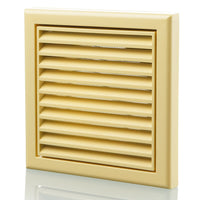 Blauberg DECOR 155X155/100S COTSWOLD STONE Plastic Vented Fixed Blade Air Ventilation Louvred Grille 4