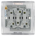 BG NBS15 Nexus Metal Fan Isolator Switch TP 10A - Brushed Steel - westbasedirect.com