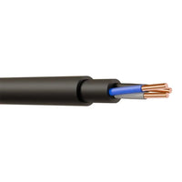 NYY-J 3 Core 4.0mm Outdoor Power & Control PVC Black Cable - Cut to Length sold per 1 metre