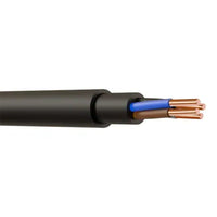 NYY-J 4 Core 1.5mm Outdoor Power & Control PVC Black Cable - 100m Drum