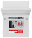 Sync Energy CFUEV6 5 Module IP20 Metal Metal EV Charger Circuit Protection with 100A Main Switch, 40A B Curve MCB & Type 2 SPD - westbasedirect.com