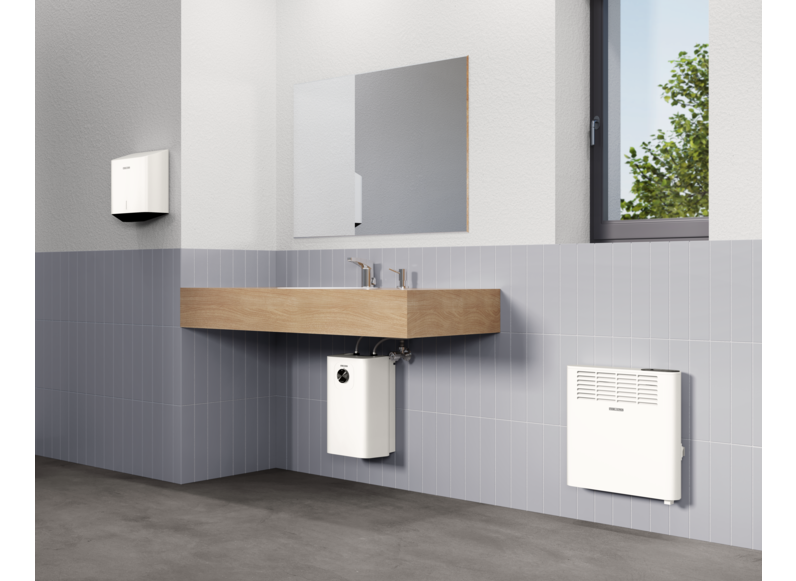 Stiebel Eltron 205632 Ultronic Plus High Speed Hand Dryer - westbasedirect.com