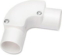 Univolt IE-25-WH 25mm Inpection Elbow White