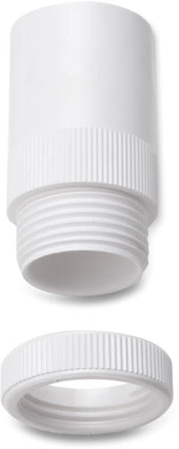 Univolt AMT/LR-20-WH 20mm Male Adaptors White