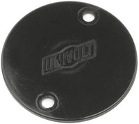 Univolt CPL-16-25-BK 16-25mm Circular Lids with Lip - Black