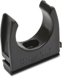 Univolt CL-25-BK 25mm Clips Black