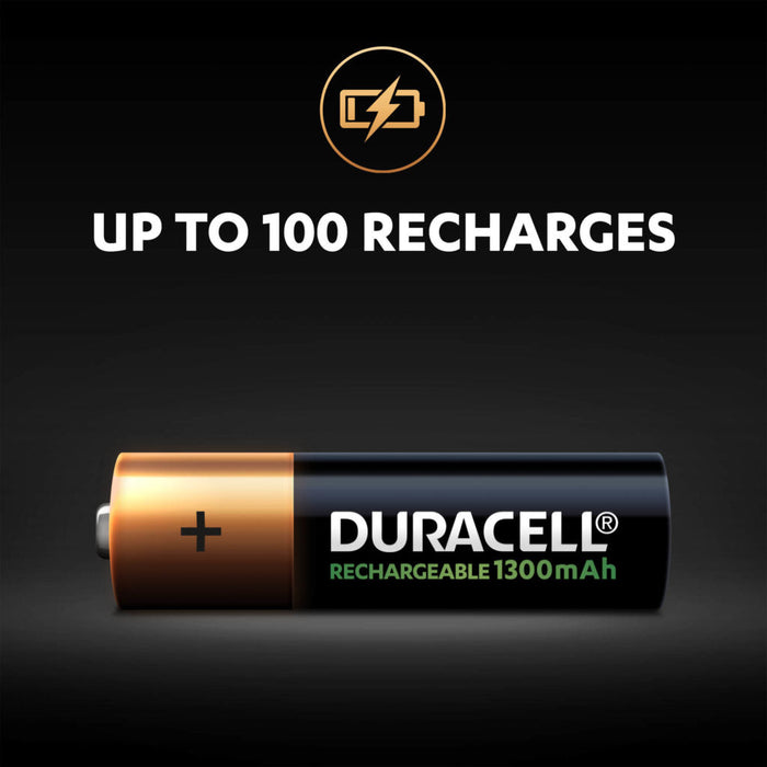 Duracell Rech. Plus AA 1300mAh | 4 Pack - westbasedirect.com