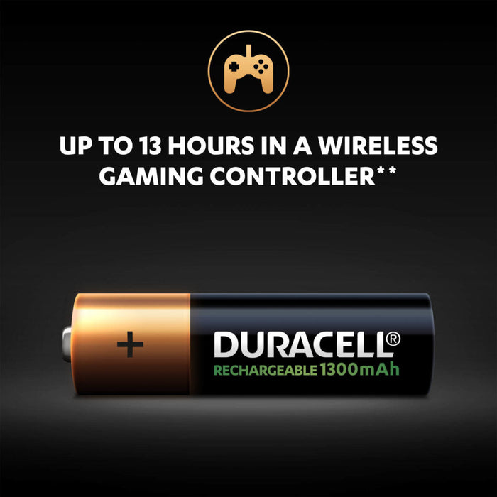 Duracell Rech. Plus AA 1300mAh | 4 Pack - westbasedirect.com