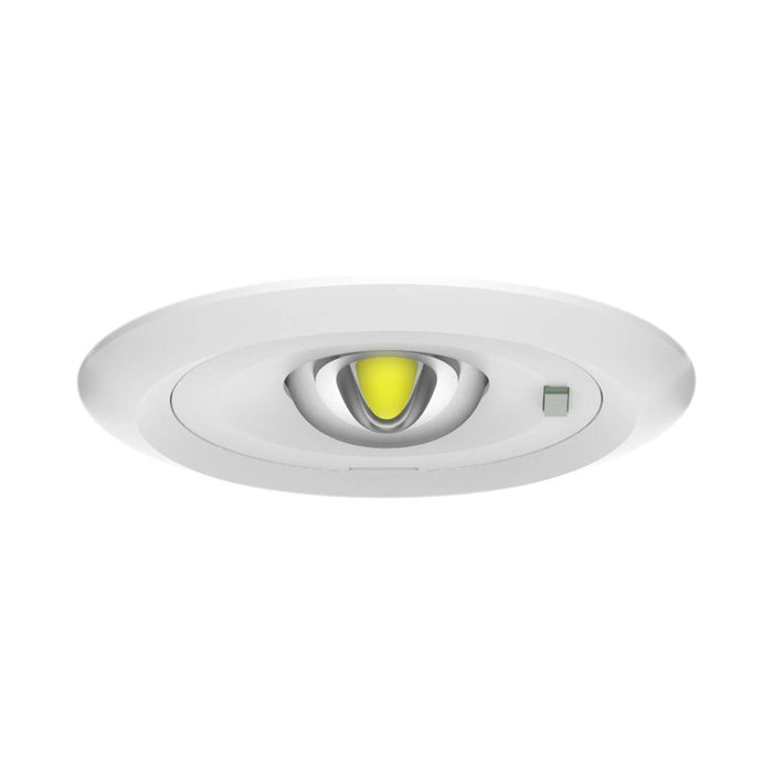 Collingwood EMRW1MS Salvus Route Recessed Emergency Downlight, White, Non-Maintained, Manual & Self-Test, 1.5W, IP20