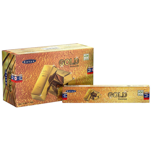 Satya Gold 15g | Full Box (12x12) - westbasedirect.com