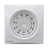 Envirovent SIL100S SILENT 100 extractor fan-100mm model with backdraught shutter