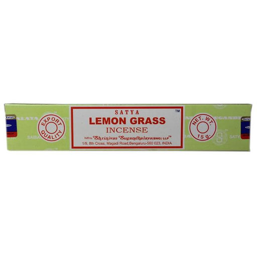 Satya Lemon Grass 15g | 1 Pack (12 Sticks) - westbasedirect.com