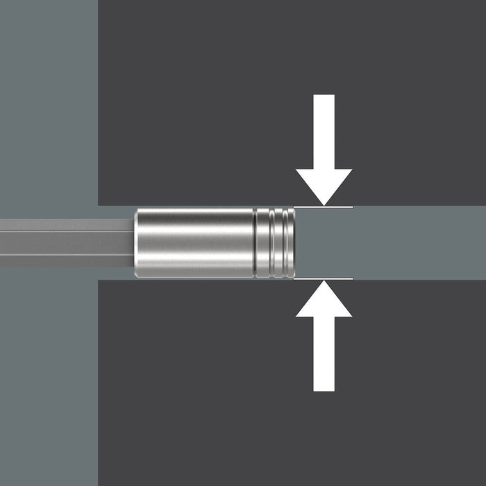 Wera 05051028001 Kraftform Kompakt 27 XL Universal 1, Bitholding screwdriver with rigid blade - westbasedirect.com