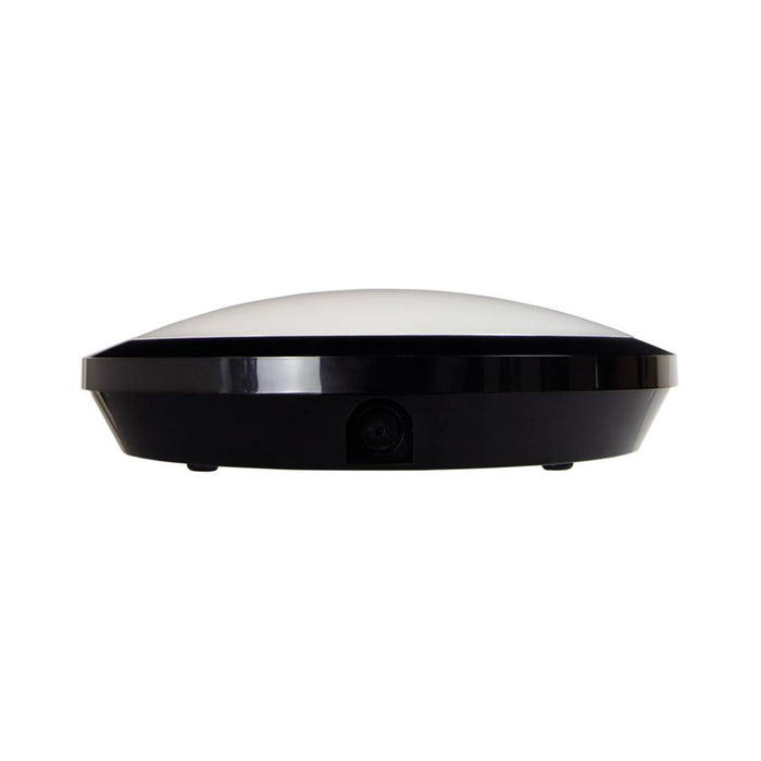 Collingwood WL95B3NMCS WL95 Versa Black 300mm 10-20W IP65 1500-3200lm CCT Round LED Bulkhead, On-Off Microwave Sensor