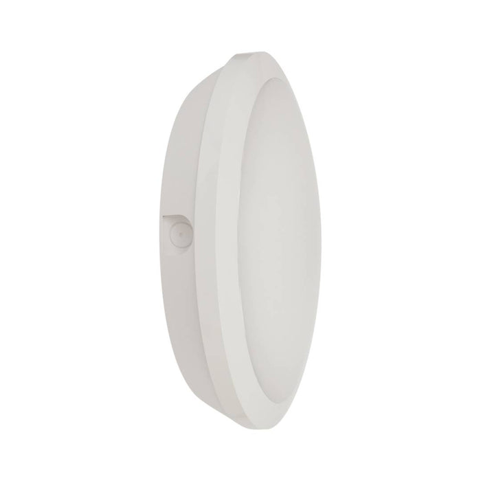 Collingwood WL95W3NECS WL95 Versa White 300mm 10-20W IP65 1500-3200lm CCT Round LED Bulkhead, Self-Test Emergency